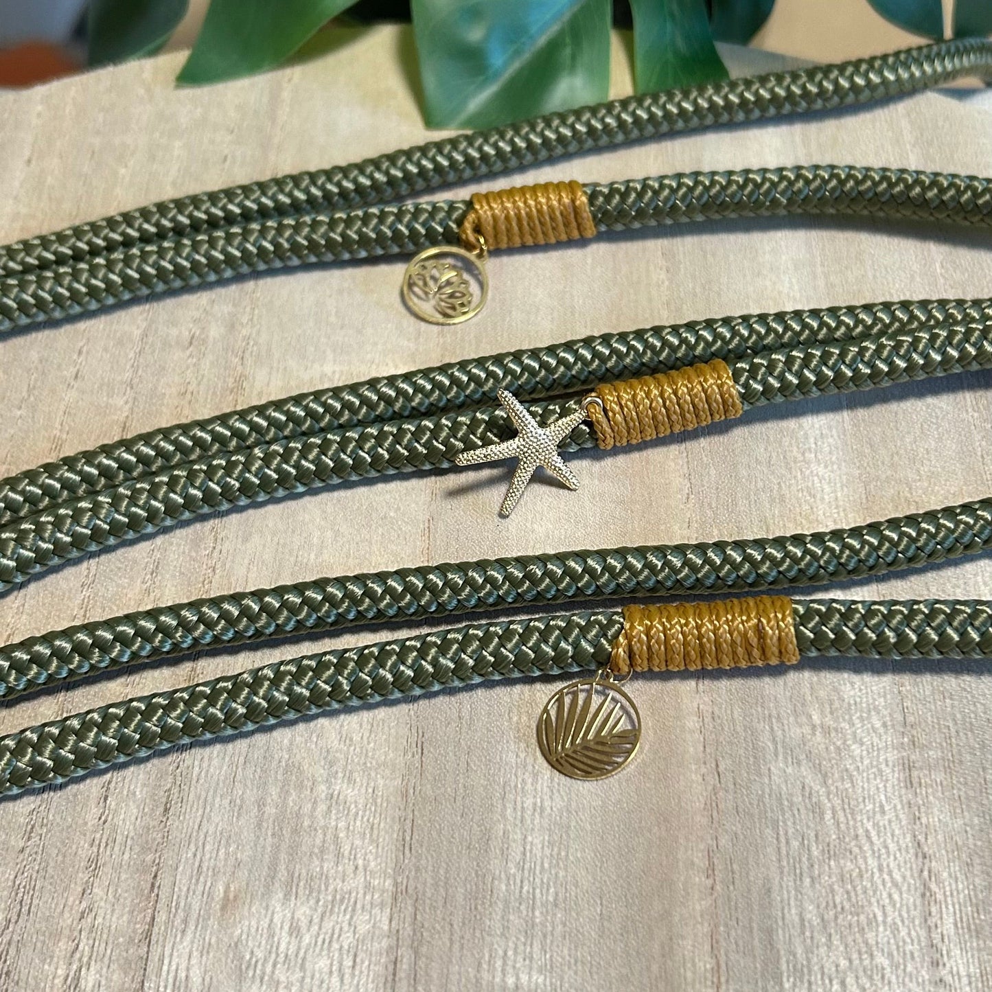 Eine Handykette aus Segeltau in 3 verschiedenen Designs