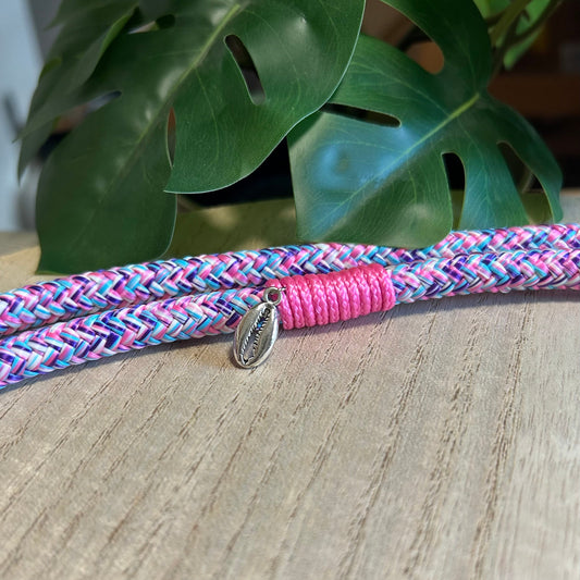 Handykette „Unicorn“ in Rosa | Wunch-Anhänger | Segeltau